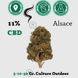 Flower CBD Natural Weed Alsace ≈11% 
