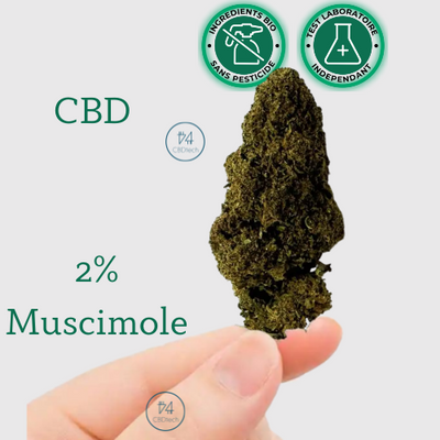 Fleur de CBD Muscimol 2%