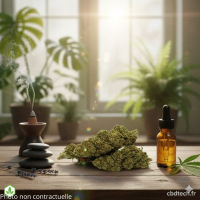 Flower of CBD Orange Bud 11% Greenhouse