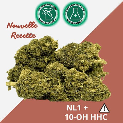 Fleurs La Frappe Delta NL1 + 10-OH-HHC 25% ⚠️