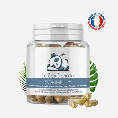 DESTOCKAGE - Gélules CBN  + Adaptogènes Melatonine ( SOMMEIL )