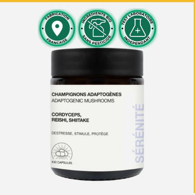 Gelules Champignons Adaptogènes ( ANTI-STRESS )