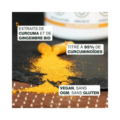 Bio -Aufruhr gucuma & Ingwer Ingwer | Natural entzündungshemmend