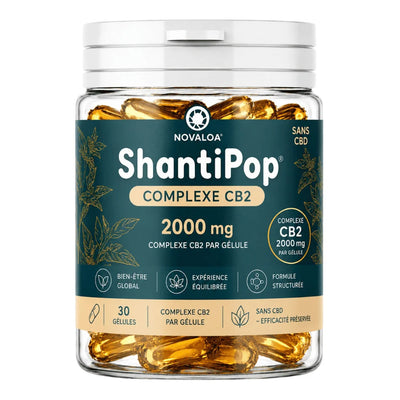 Gélules Huileuses Vegan CB2 Puissante 65mg | Novaloa