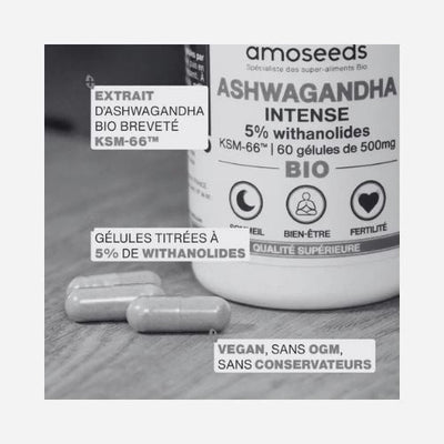 Ashwagandha Withania KSM-66 ™ Biokapseln 🌿