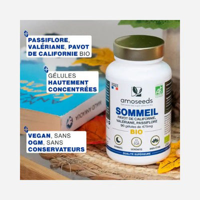 Bio -Schlafformulierung Kapseln | 3 Pflanzen ☘️