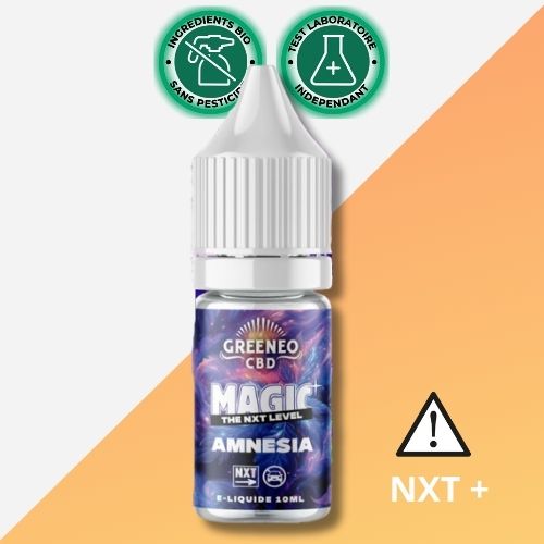 E-liquide NXT CBD Magic Amnesia Violet  | Greeneo