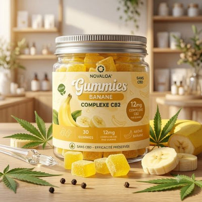 Gummies CB2 Bonbon Banane 🍌 | Novaloa