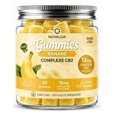 Gummies CB2 Bonbon Banane 🍌 | Novaloa