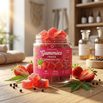 Gummies CB2 Bonbon Fraise 🍓 | Novaloa