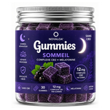Gummies CB2 Sommeil+ Melatonine 12mg 😴 | Novaloa