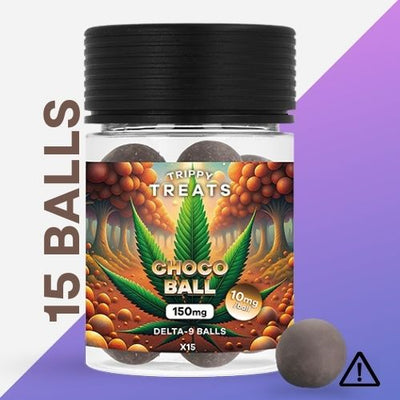 Chocooball: Chocolate Thc Delta-9 Infused | TRIPPY Treats 🍫🌿