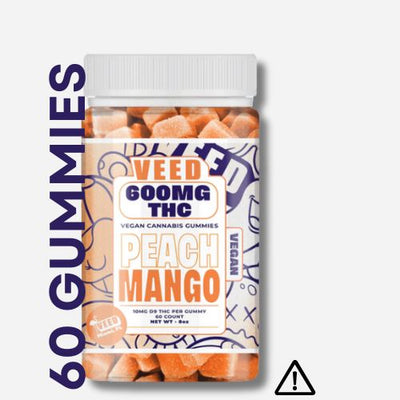 Delta Gummies 9 | 600 mg - 60 THC- und Vegan -Süßigkeiten! 😜 | Labors