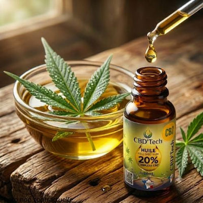 Huile Complexe CB2 20% Full Spectrum 🇫🇷 | CBD'TECH