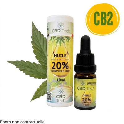 Huile Complexe CB2 20% Full Spectrum 🇫🇷 | CBD'TECH
