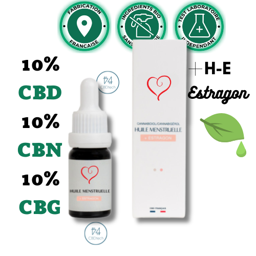 Dh™ Huile CBD CBG CBN Douleurs Menstruelles