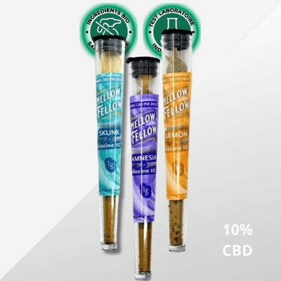 Pre-roll joint 3 Félozine CBD Recipes 10%