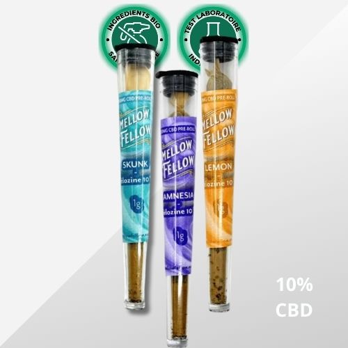 Pre-roll joint 3 Félozine CBD Recipes 10%