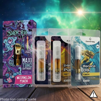 Pack Premium 4 Cartouches : L'Expérience Cannabinoïde Ultime