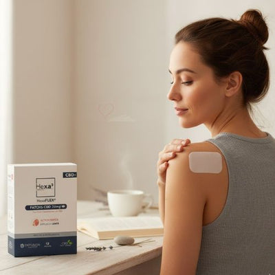 Pack Ultime HexaFLEX® 1 Mois 36 Patchs CBD + Roll-on Offert