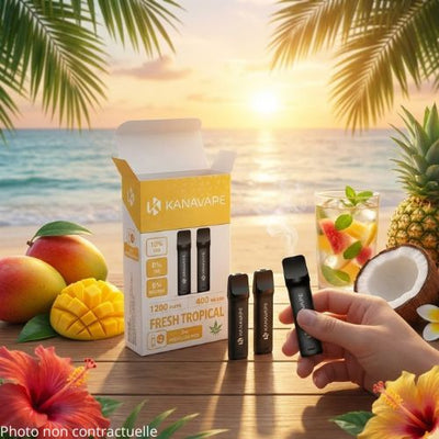 Pods CBD Multi saveurs | 400mg CBD & Terpènes Naturels | Kanavape