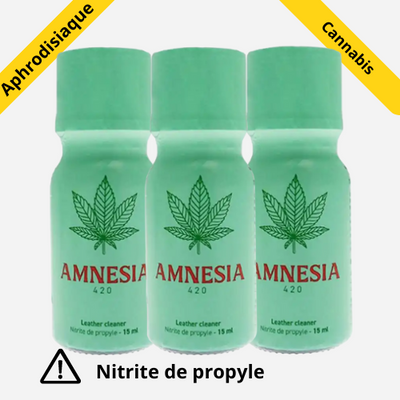 Poppers Amnesia 15ml nitrite de propyle