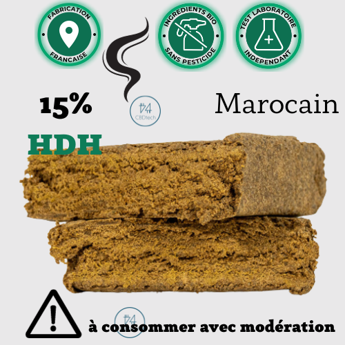 hash marocain 15% hdh puissant