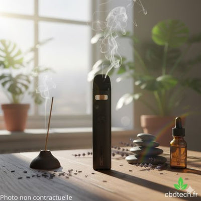 Puff CBDX 90% Gelato : 600 Bouffées Puissantes