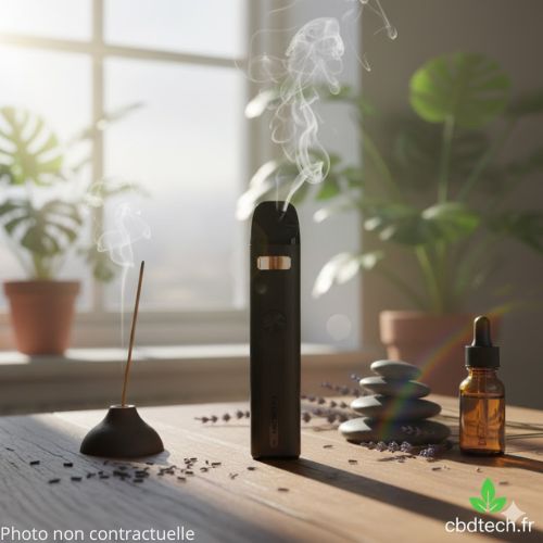 Puff CBDX 90% Gelato : 600 Bouffées Puissantes