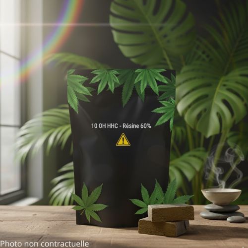 Résine 10 OH HHC CBD 60%