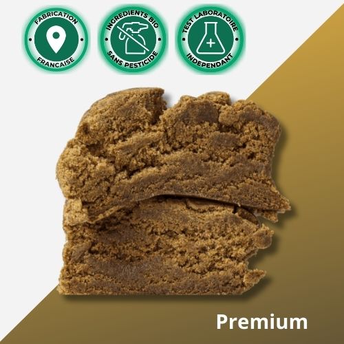 PIATTELLA PREMIUM : Résine CBD Française 50% Full Melt