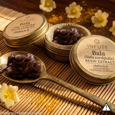 herbal resin block (Sida cordifolia / Bala)