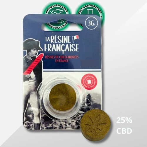 Résine CBD - Pollen Jaune | Französisches Harz