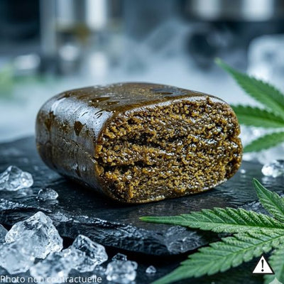  CBD hash block (Ice-O-Lator / Bubble Hash style)