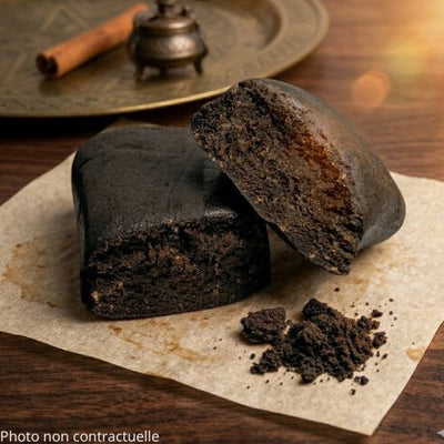 CBD hash block styled like traditional Red Lebanese