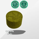 Résine CBD Super Hash Green 51%