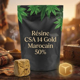 Résine Gold Marocain Delta CSA 14 (50%)