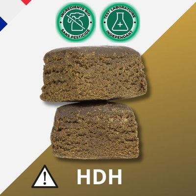 HDH CBD -harpiks - 3x filtreret 15%