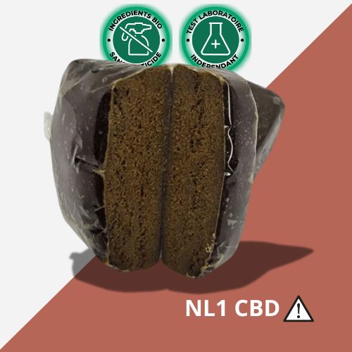 Résine Kif Candy Pie NL1 CBD 10%- Premium