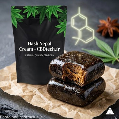 hash block (Nepal Cream style) T9HC