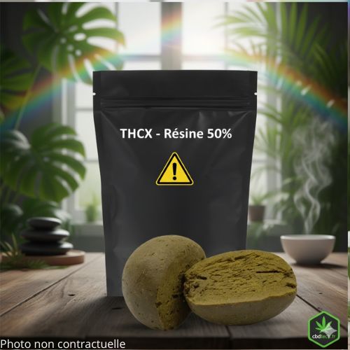 Résine THCX CBD Ice O Lator 50%