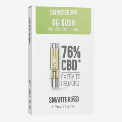 Kit Smarter Pod Duo : Cigarette Électronique CBD & CRD | Sevrage