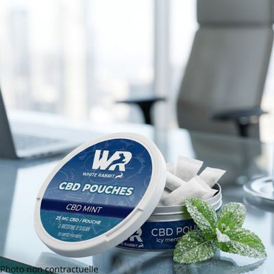 Snus CBD 0% Tabac, 0% Nicotine | White Rabbit