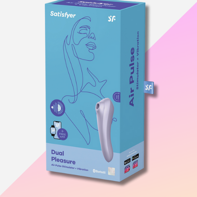 Aspirateur Clitoridien + Vibro Connecté Dual Pleasure | Satisfyer