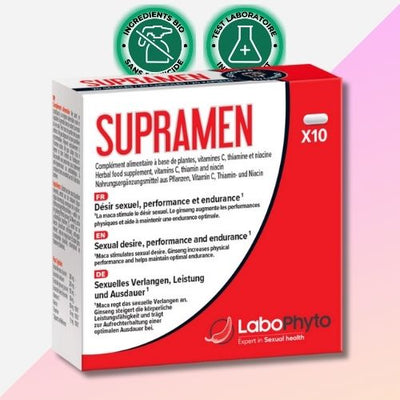 Supramen – Formule Equilibre Sexuel 100% Vegan | Labophyto