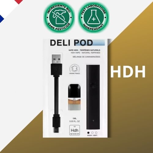 HDH - amnesia - pehmeä CBD Vape