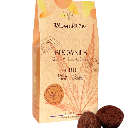 BloomCie™ Brownies au CBD Bio France