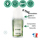 Green™ E liquide Ketama CBD 100>1000mg