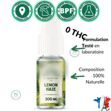 Green™ E liquide Lemon Haze CBD 100>1000mg
