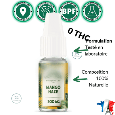 Green™ E liquid Mango Haze CBD 100&gt;1000mg 